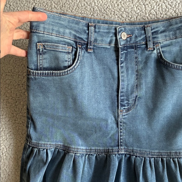 Free People Jordan denim maxi skirt 4 - Picture 10 of 16